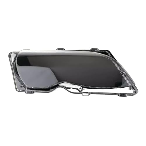 Couvercle de phare BMW E46 transparent haute résistance pour berline droite