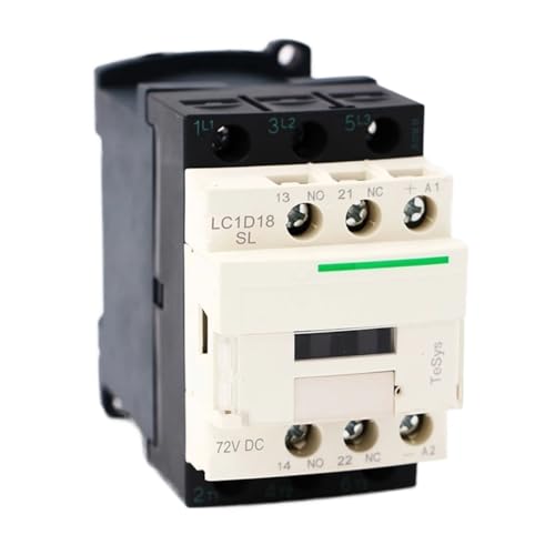 Contacteur électromagnétique LC1D18SL bobine 72V basse consommation 18A