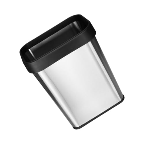 Organizador de basura de acero inoxidable 8L rectangular