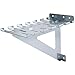Rockler HD Pipe Clamp Rack – Rack Helps to Store Heavy Duty Clamps – 12 Gauge Galvanized Steel Pipe Clamps – Store Full Rack of Clamps up to 60” Long - Garage Workshop Organizers & Storage