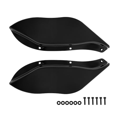 Déflecteur d'aile latéral pour Touring Electra Glide Street Tri 1996-2013 en ABS noir