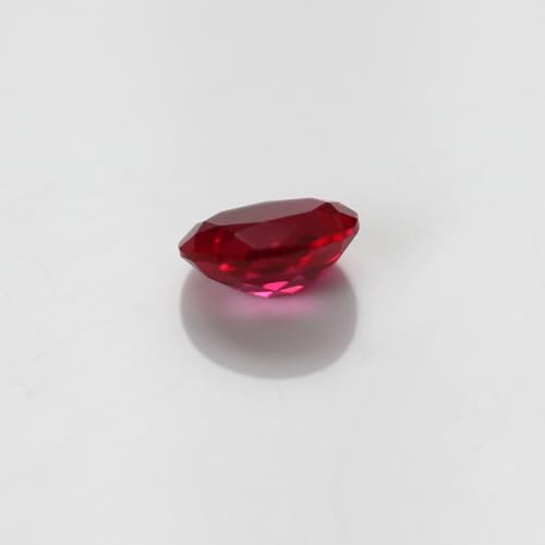 Lab Grown Ruby Pigeon Blood Red Oval Diamond Cut Loose Gemstone DIY Jewelry With AGL Certificate3
