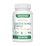 Digestive Enzymes Supplement | Gas & Bloating Relief | Break Down Dairy, Protein, Sugar, & Carbs* | Nutrient & Lactose Absorption, Digestion Support, for Women & Men* | Vegetarian, 60 Capsules