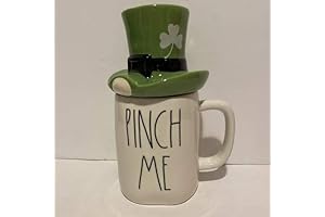 Rae Dunn Pinch Me Mug With Irish Hat Topper