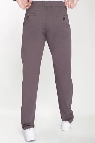 Image of DIVISIVE Men's Regular Fit Cotton Chinos Trousers Pants