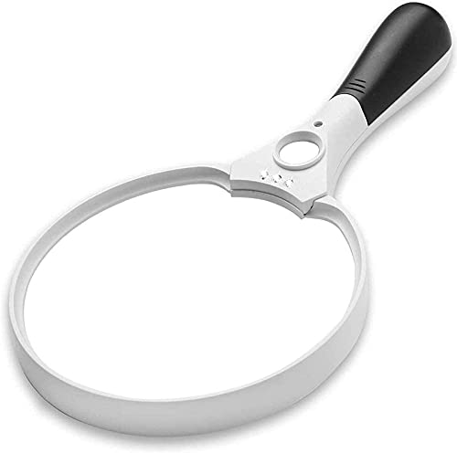 Lunettes Magnifiques Lumineuses HJZZQH pour Lire les Petits Caractères sans Fatigue Oculaire