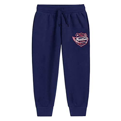 Image of Trampoline Kids Cotton Blend Trackpants Pack of 2 with Drawstrings & Ribbed Cuffs | Vibrant Printed Joggers for Boys & Girls | Soft Waistband & Side Pockets | Everyday Comfy Wear