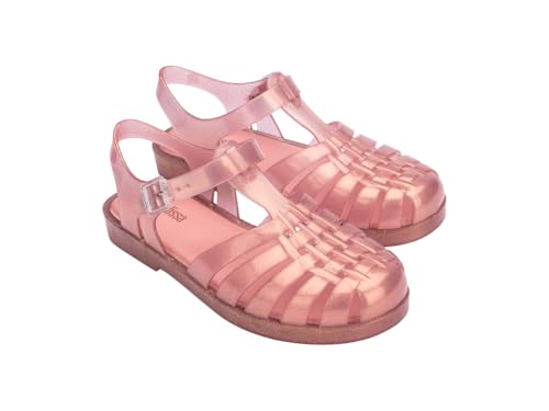 Possession Sandal in Matte Red for Kids – Mini Melissa Shoes, Pearly Pink, 12
