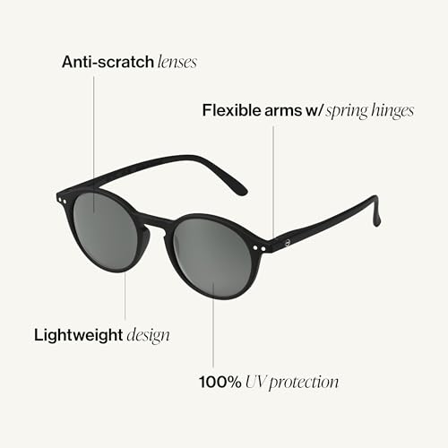 #D Sun The Iconoic Sunglasses, Black, One Size2