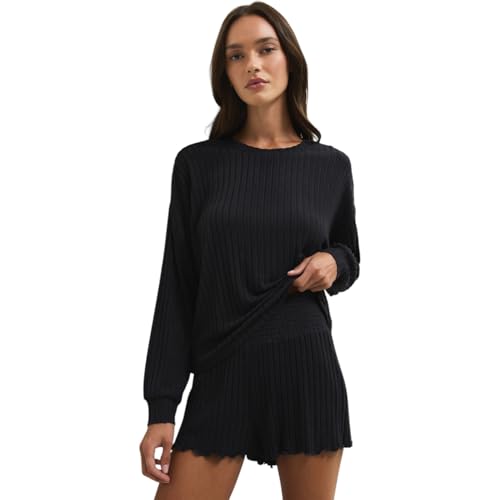 Z SUPPLY Women's Daydream Rib Ls Top