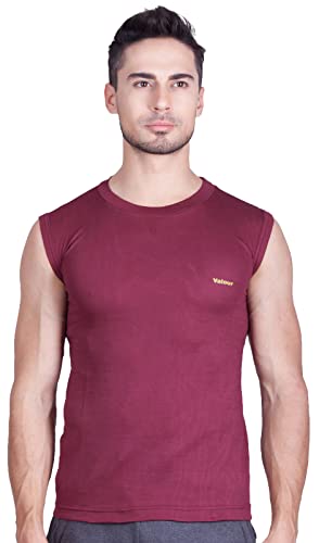 Image of Lux Cozi Men's Cotton Modern Fit Vest (Pack of 4) (Color & Prints May Vary)