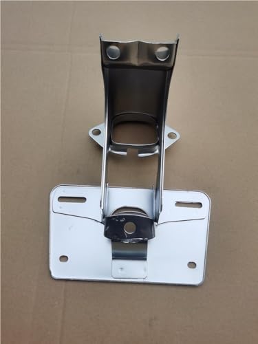 Feu arrière et support argent pour moto CT70 1974 - 3