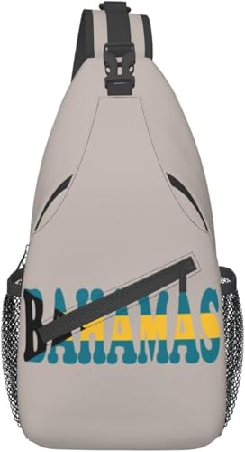 Mochila bandolera urbana color negro unisex miniatura 1