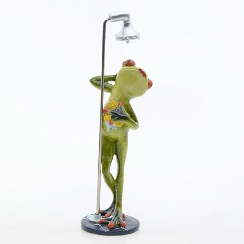 Figurine grenouille résine extérieure et intérieur sculpture animale - 7