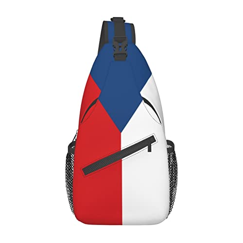 Mochila Bandolera Unisex Negra para Senderismo miniatura 2