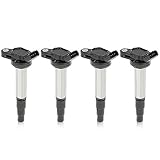 G-PLUS 4Pcs Ignition Coils 90919-02258 Denso Fit Toyota Corolla 2009-2019/Matrix 2009-2014 /Prius 2010-2015,Fit Scion XD 2008-2014,Fit Pontiac Vibe 2009-2010,Fit Lexus CT200H 2011-2016