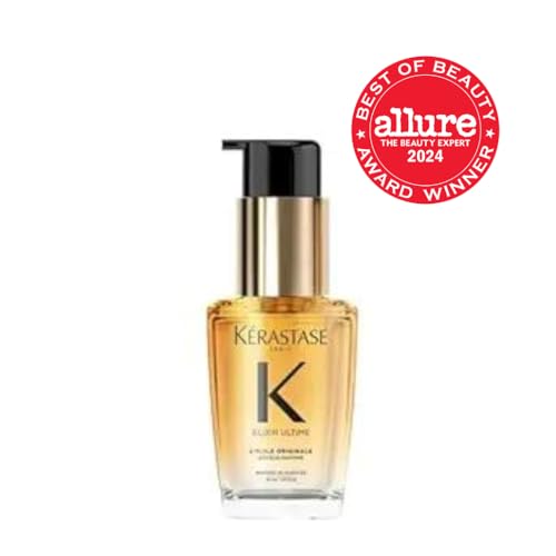 Kerastase Elixir Ultime Refillable Hair Oil - Hydrates & Smoothes Frizz, Adds Shine, With Wild Camellia, Nourishes & Strengthens Hair, For All Hair Types - Image 3