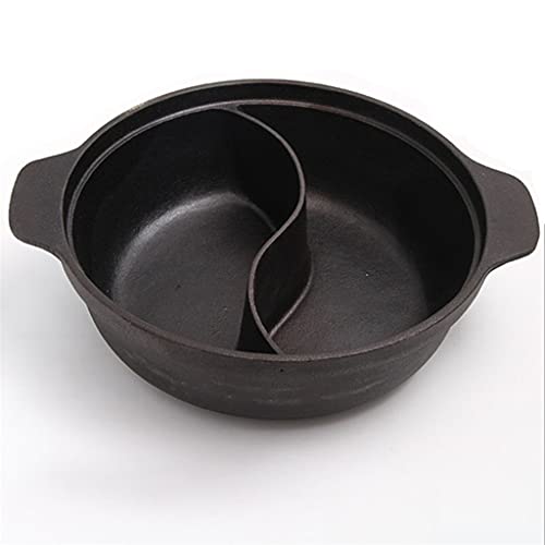 Olla de hierro fundido 32 cm para sopa y fondue miniatura 7