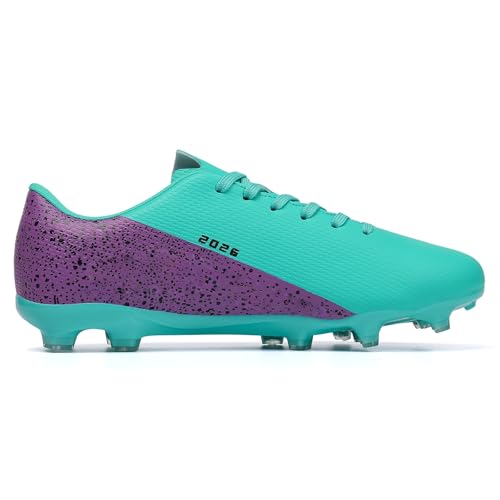 Image of Mens Soccer Cleats Womens Indoor Soccer Shoes Wide Baseball Turf Shoes Adult Youth Rugby Shoes Big Boys Small Spikes AG TF Football Boots