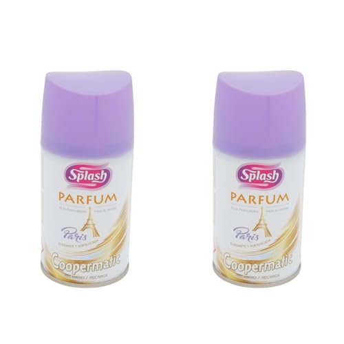 BricoLoco.com Spray Aromatizador Parfum 250 ml | Recambio Automático Compatible | Fragancia Fresca Paris con Rosa, Jazmín, Ylang-Ylang y Violeta | Ambientador Hogar Duradero (2)