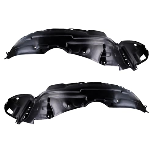 Image of TRQ Inner Fender Liner Set Compatible with 2003-2008 Pontiac Vibe GM1248130 GM1249130