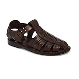 Barak - Leather Closed Toe Sandal - Men Sandals