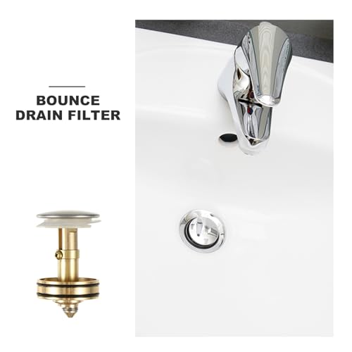 Tapón universal para desagüe de lavabo baño 1-1.3 pulg miniatura 7