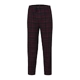 TOM TAILOR Herren Trousers Long, Rot, L