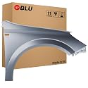 BLU Kotflügel Passend für Opel Astra H 3 III Z155 Rechts Silber | 2004-2014 | Vorderseite Vorne | Lackiert | Einbaufertig