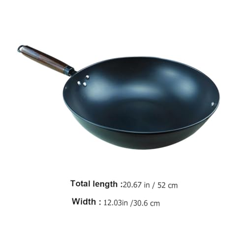 Wok para cocinar antiadherente con diseño ergonómico miniatura 2
