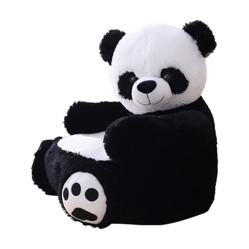 Sofá Panda para Niños - Muebles para Asientos De Animales De Felpa, Sofá con Reposabrazos Silla para Niños, Asiento, Cómoda Silla De Lectura | El sillón Soft Panda apoya la Postura de la ESPA