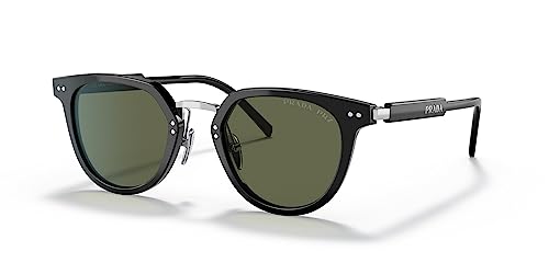 Prada PR 17YS Black/Polarized Green One Size, Black/Polarized Green-1ab03r, 49