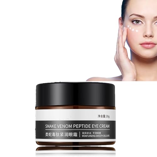 Schlangengift Straffende Augencreme, Snake Venom Peptide Anti-Falten-Augencreme, Schlangengift Anti-Puffy Augencreme, zum Entfernen von Augenringen, Tränensäcken und Schwellungen (1P, 30G)
