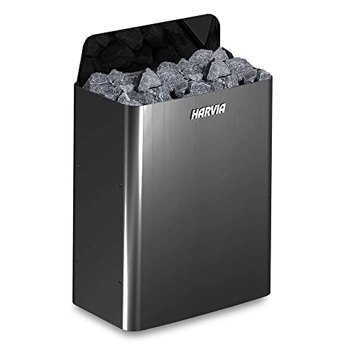 HOLL'S Harvia Black Steel 9 KW Poêle Électrique