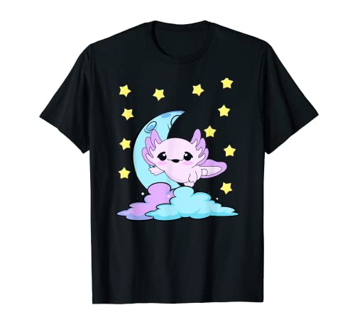 Space Axolotl Kawaii Pastel Goth | Japón Anime Cómic Camiseta