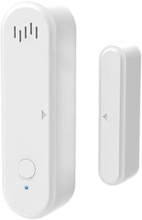 LYEAA Smart Door Open/Closed Detector Smart Life APP Door Open Contact Sensor Works with Alexa Google Home Bluetooth-Compatible