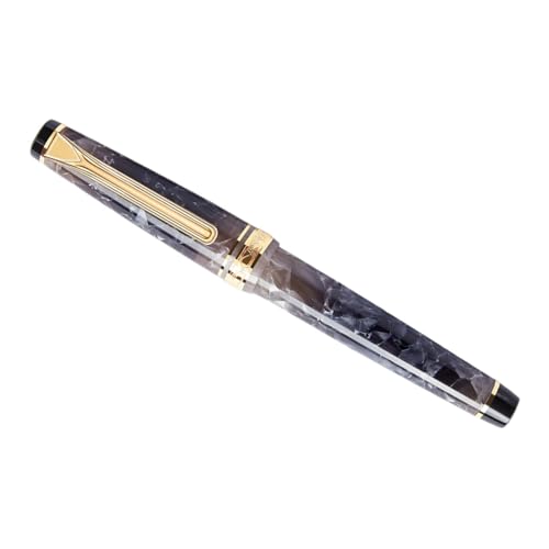 Stylo-plume fournitures scolaires anti-bavure en résine EF/F