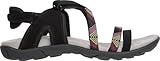  McKINLEY Da.-Trek Sandalo Ahtra II W NERO/CARCOAL/RED, nero carbone rosso, 40 EU