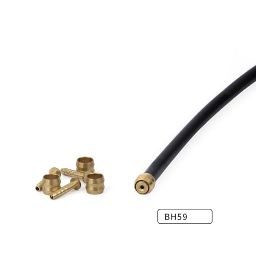 image for HOUSON 2.5M bicycle hydraulic brake line with olive connector insert, 