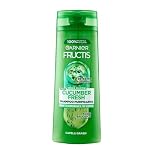 Garnier Fructis Shampoo Purificante, Per Capelli Grassi, Con Acido Salicilico ed Estratto di Cetriolo, Cucumber Fresh, 250 ml