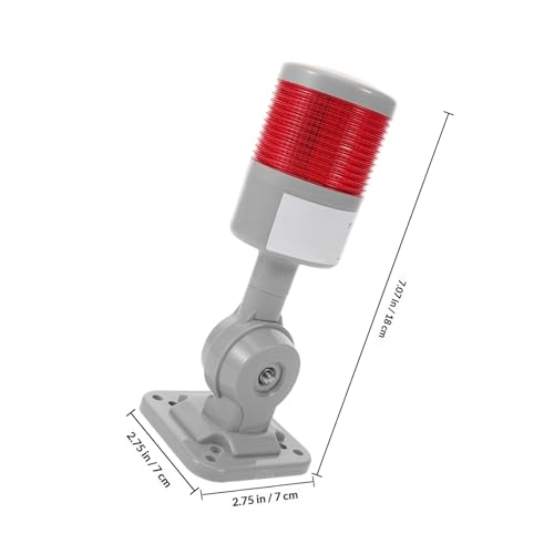 Torre de señalización LED de 24V con capa única en PC y ABS para maquinaria industrial 3