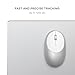 Satechi M1 Wireless Bluetooth Mouse, USB-C Rechargeable, 1200 DPI, Compact & Portable for MacBook Air & Pro M5 M4, iPad Air & Pro M5 M4 M3, iPad Mini, Mac Mini, iMac & Windows - Silver