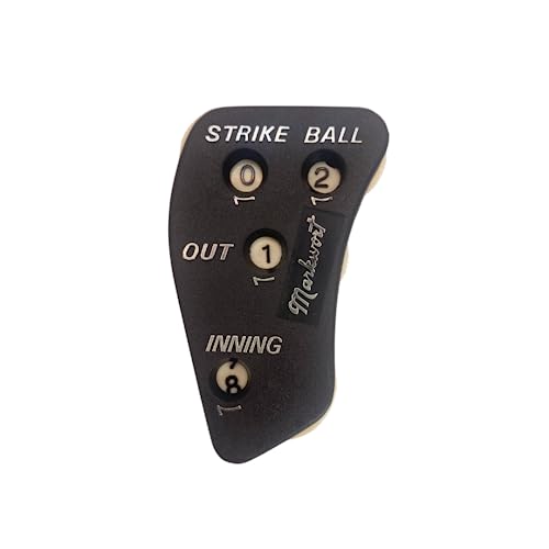 Markwort Plastic 4-Dial Umpire Indicator (Black)