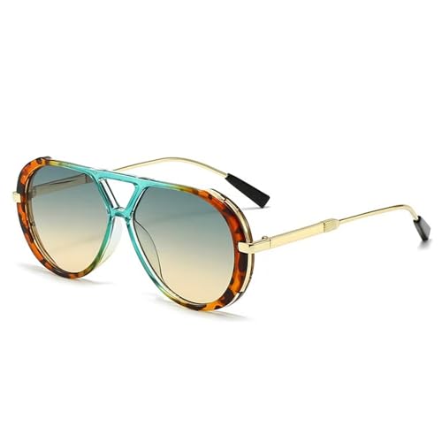 Comebachome Gafas de sol de moda para mujer 2025, gafas de sol de playa vintage de gran tamaño, de con sombras UV, moda para mujer 2025