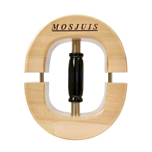 MOSJUIS Hat Stretcher for Fitted Hats Thickened Hat Stretchers for Baseball Caps Upgraded Heavy Duty Cap Shaper for Cowboy Fedora Straw Hats Natural