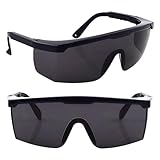 Jinsion 2 Piezas Gafas Laser Depilacion IPL 200nm-2000nm, Gafas Protección Ocular Láser Gafass Laser Depilacion con Protección Lateral para Dispositivos IPL Y Tratamientos Médicos con Láser