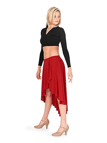 Natalie Dancewear Womens High-Low Pull-On Skirt4