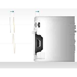 Pioneer DJ DM-40D 4-Inch Desktop Monitor System, Black