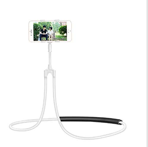 Support de téléphone portable au cou pliable pour regarder des vidéos