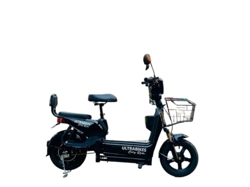 Image of Ultrabikes City Ride Moped | 550 watt Motor | 48V 18Ah Lithium Ion Battery | NO DL Required | 40 Top Speed | Digital Display | 2 Year Warranty | 3 Speed Modes